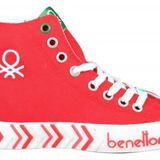 Benetton BN-30625-22Y Kadin Convers Spor Ayakkabi - Kırmızı
