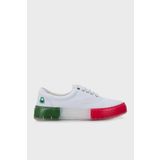 Benetton BN-30696 Beyaz Kırmızı Kadın Ayakkabı