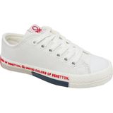 Benetton BN-30731 Beyaz Kadın Spor Ayakkabı