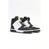 Benetton BN-31087 Siyah Beyaz Erkek Sneaker Ayakkabı