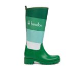 Benetton BN-50010-34124 Yeşil Kadın Çizme