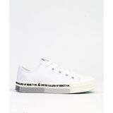 Benetton BN-70019 - 3409 Beyaz Lila-Çocuk Spor Ayakkabı - Beyaz - Lila