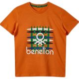 Benetton BNT-B243 TOP Turuncu Erkek Çocuk T-shirt