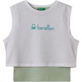 Benetton BNT-G026 Top Kız Çocuk T-Shirt - 10 - 11 - Mint