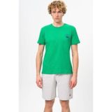 Benetton BNT-M099-R-23Y Yeşil Erkek T-shirt