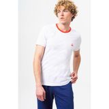 Benetton BNT-M20461-23Y Erkek T-Shirt - Beyaz