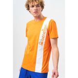 Benetton BNT-M20474-23Y Erkek T-Shirt - Turuncu