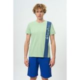 Benetton BNT-M20474-23Y Erkek T-Shirt - Yeşil