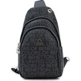 Benetton BNT_1766 28,5X16,5X6 Çapraz Siyah Kadın Çanta - 00-Siyah