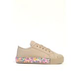 Benetton ® | Candy Flower Bej Çocuk Spor Ayakkabı BN-32126