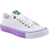 Benetton Convers Spor 22Y 30176 - Beyaz - Lila