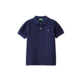 Benetton Düz Lacivert Erkek Çocuk Polo T-Shirt 3089C300Q - 13 - 14 Yaş