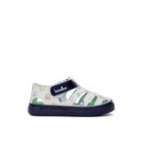 BENETTON Erkek Çocuk Sandalet, Lacivert Monogram, 30 Numara