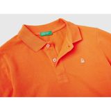 Benetton Erkek Çocuk T-Shirt 3089C300Q-011 - Turuncu - 11-12 Yaş