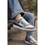 Benetton Erkek Rahat Günlük Sneaker Ayakkabı - Beyaz