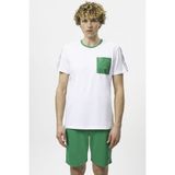 Benetton Erkek T-Shırt BNT-M20446 076 - Beyaz