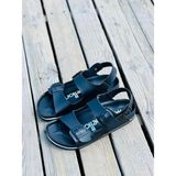 Benetton How Erkek Sandalet (BN-1317) - Siyah