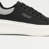 Benetton® | İTHAL Kadın Siyah Beyaz Spor Ayakkabı BNI-10232 4214
