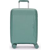 Benetton Kabin Boy %100 Polipropilen Valiz Yeşil 14BNT8001 - Valiz&Seyahat>Kabin Boy Valiz