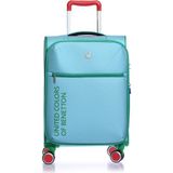 Benetton Kabin Boy Kumaş Valiz Aqua Bnt2100 - Açık Mavi