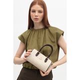 Benetton Kadın Kol Çantası BNT1805 Bej-Kahve - Bej - Kahve