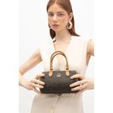 Benetton Kadın Kol Çantası BNT1805 Kahve-A.camel - Kahve - Açık Camel