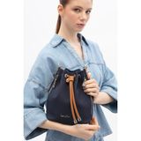Benetton Kadın Kol Çantası BNT1815 Lacivert Camel - Lacivert - Camel