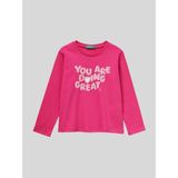 Benetton Kız Çocuk Baskılı Sweatshirt 1-6 Yaş Fuşya - 2 - 3 Yaş
