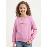 Benetton Kız Çocuk Leylak Rengi Sweatshirt - Pembe - 4 - 5 Yaş