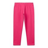 Benetton Kız Çocuk Pembe Logolu Uzun Tayt, Pembe, 18-24 Ay