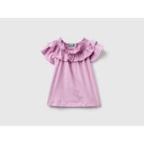 Benetton Kız Çocuk T-Shirt - 6 - 7 Yaş - Mor