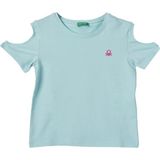 Benetton Kız Çocuk T-Shirt - Mint Yeşili - 7 - 8 Yaş