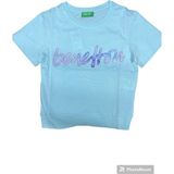 Benetton Kız Çocuk Tişört BNT-G21259-003 - 6 - 7 Yaş - Mavi