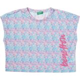 Benetton Kız Çocuk Turkuaz T-Shirt BNT-G21257 - 13 - 14 Yaş