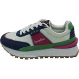 Benetton Lacivert Kadın Sneaker Spor Ayakkabı - Açık Mavi