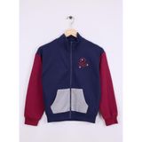 Benetton Nakışlı Kız Çocuk Lacivert - Bordo Sweatshirt, 13-14 Yaş, 5003306463, Lacivert - Bordo, kız-çocuk