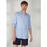 Benetton Normal Gömlek Yaka Mavi Erkek Gömlek 123P5BKU5QJG8