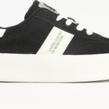 Benetton® Siyah Beyaz Kadın Spor Ayakkabı İTHAL BNI-11241