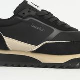 Benetton® Siyah Kadın Spor Ayakkabı İTHAL BNI-11133