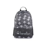 Benetton Unisex Çocuk Benetton Çift Bölmeli Sırt Çantası 03738
