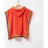 Benetton United Colors of Benetton %100 Pamuk Kırmızı 65x65 cm Çocuk Panço Havlu