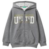Benetton United Colors Of Bordo Erkek Çocuk Baskılı Sweatshirt, 6-7 Yaş, 5003306411, Antrasit Melanj, erkek-çocuk