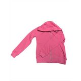 BENETTON-W21463 Benetton Sweatshirt Kadın Gül Kurusu Spor Çeket 72883-093 - Fuşya
