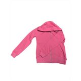 Benetton-W21463 Benetton Sweatshirt Kadın GÜL KURUSU Spor çeket Fuşya XS