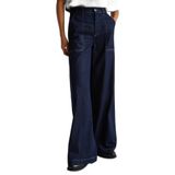 Benetton Yüksek Bel Normal Pantolon, 28, 5003314720, Siyah, Kadın