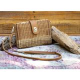 Beng Artisans Jasper Wicker Clutch El Yapımı Hasır El& Omuz Çantası