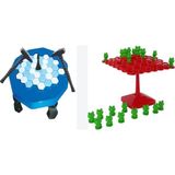 Bengi Store Kutulu Dikkat ve Denge Geliştirici Buz Tuzağı Buz Kırma ve Frog Kurbağa Denge Oyunu Ikili Set - Çok Renkli