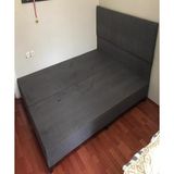 Bengi Ticaret Baza Başlık Çift Kişilik 140x200 Sandıksız Kör Tay Tüyü Kumaş Suntalam El Yapım