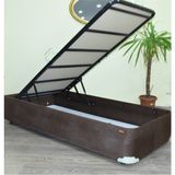 Bengi Ticaret Baza Tay Tüy Kahverengi Model Silinir Kumaş Metal Çelik Fırın Boya 120*200 cm El Yapım