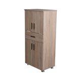 Bengi Ticaret Çok Amaçlı Dolap 180 cm Hard Parlak Somone Suntalem 4raf 1çekmece Kutuda Sevk El Yapım
